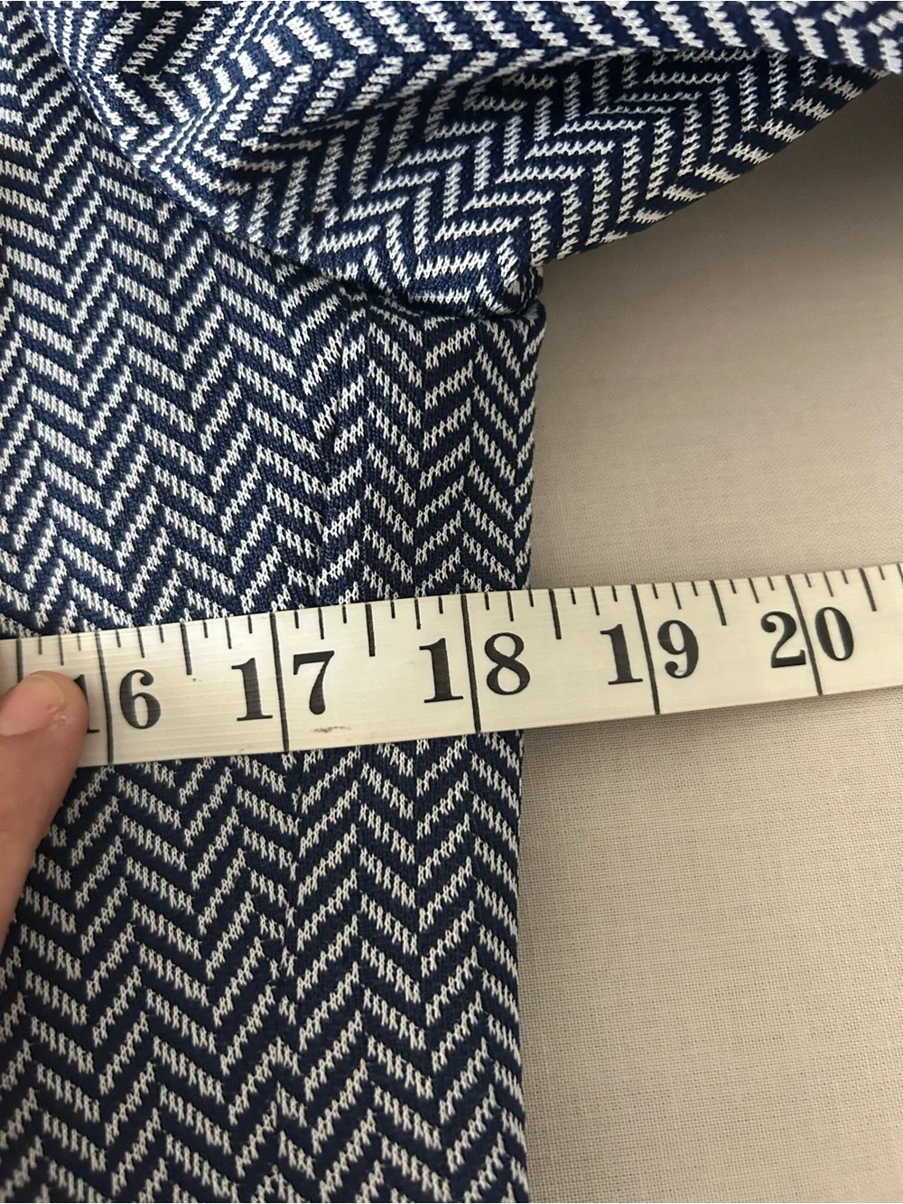 Vintage 70s Mr Rays Palm Springs Geometric Pattern Lined Blazer Jacket Chevron